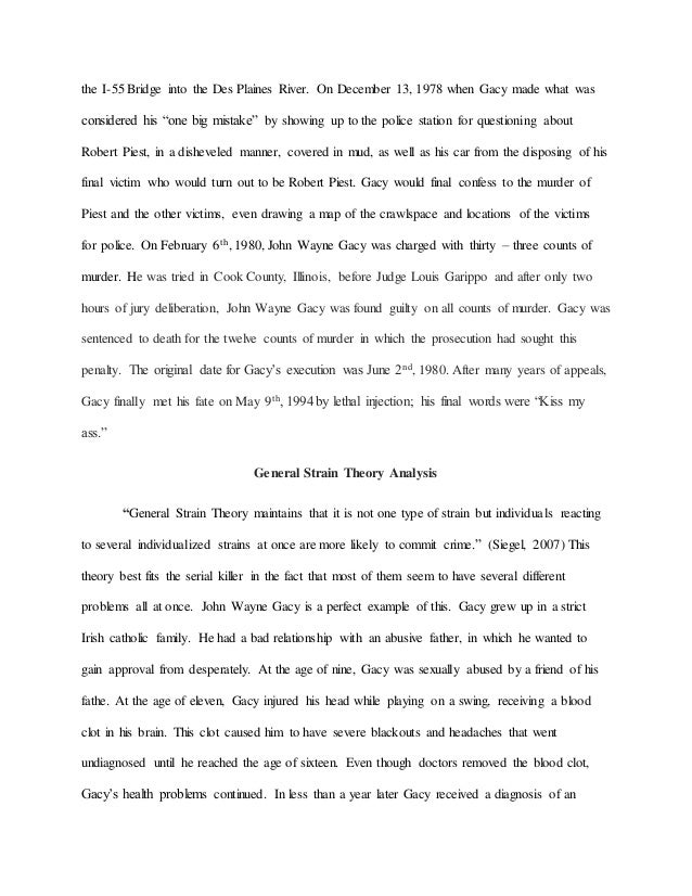 john wayne gacy thesis statement john wayne gacy thesis statement